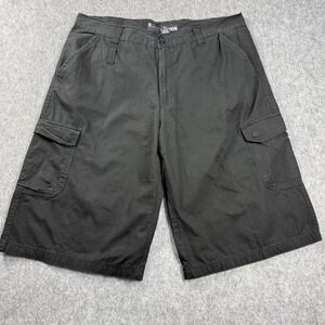 Mecca Shorts Men's 40 Black Denim Relaxed Fit Baggy Streetwear Y2K Skater